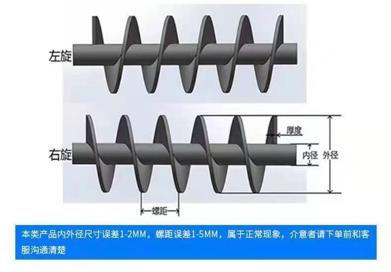 广安市不锈钢螺旋叶片螺旋蛟龙叶片 - 哪里好